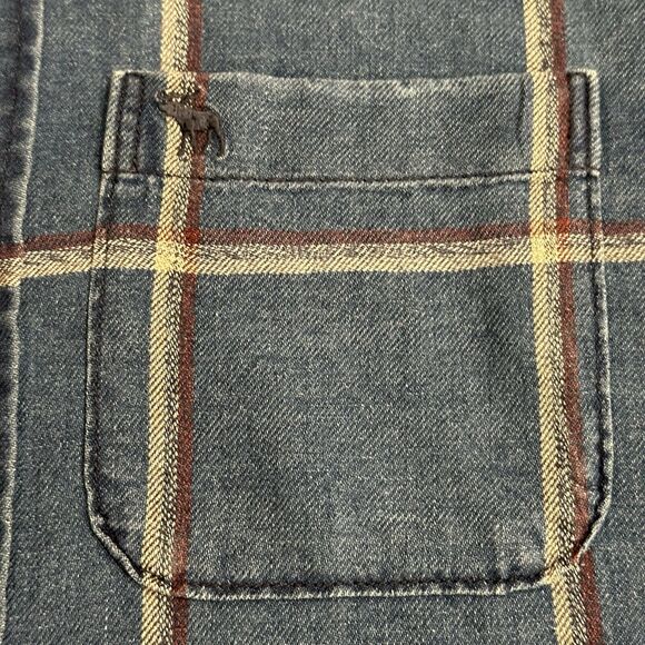 XXL Abercrombie And Fitch Men's Blue Plaid Shirt - Picture 5 of 11